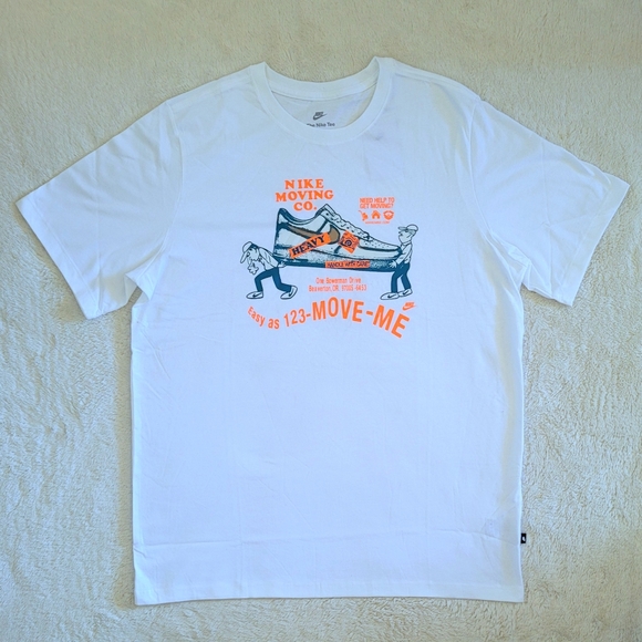 Nike👟 "Nike Moving Co." Graphic Tee👕 - NWT - Picture 1 of 13